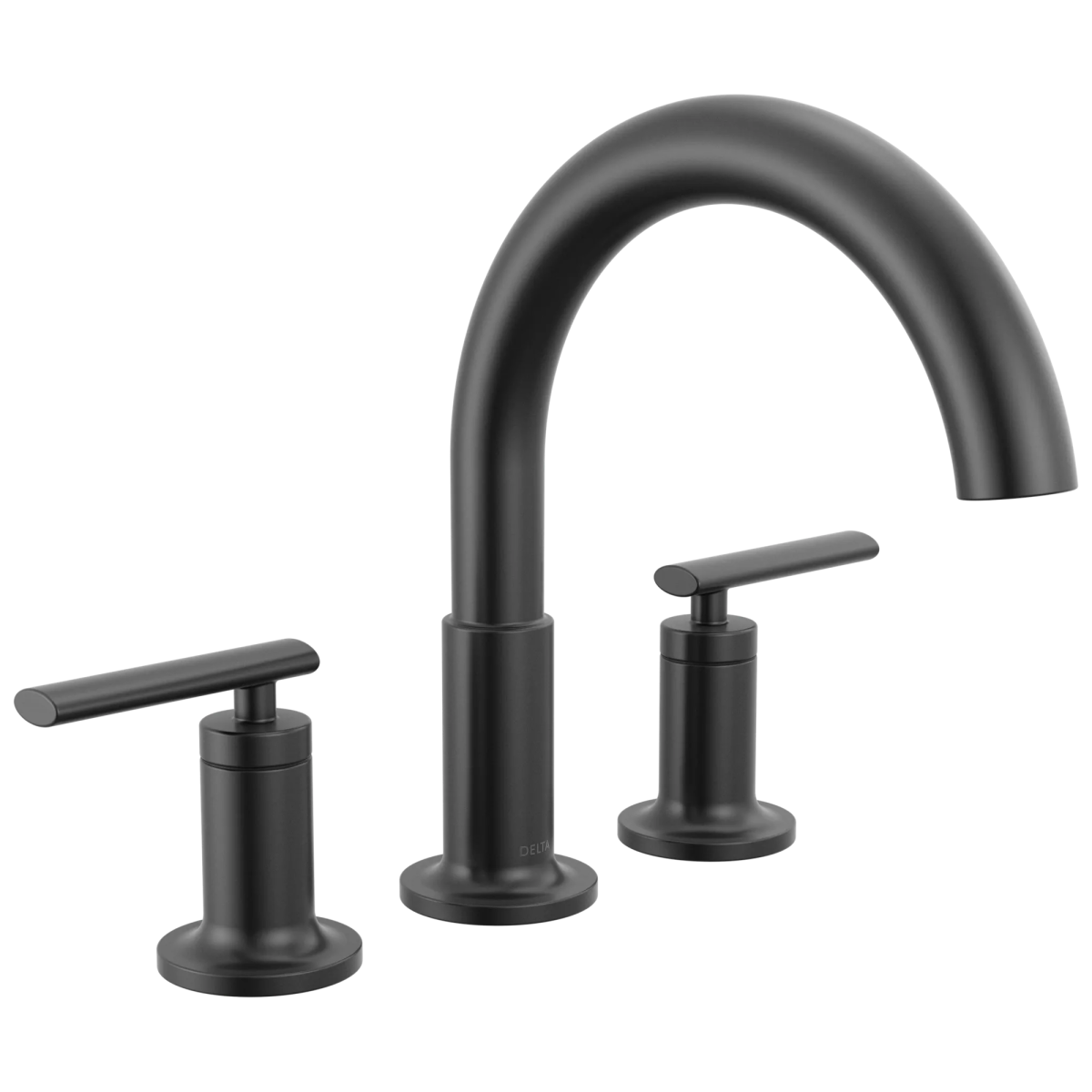 DELTA Altado Roman Tub Trim — Matte Black