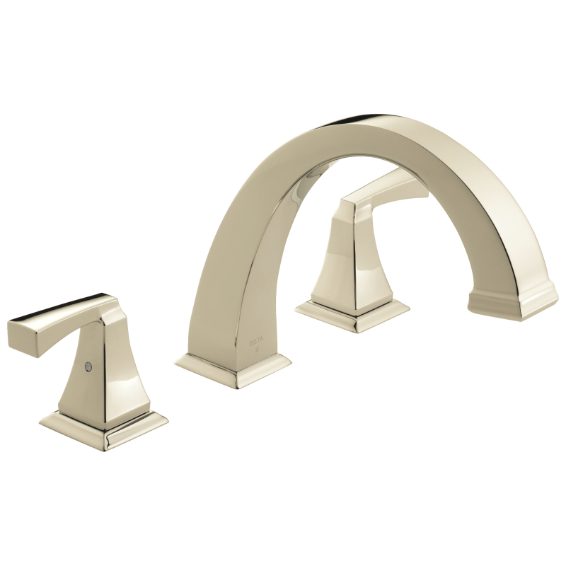 DELTA Dryden Roman Tub Trim — Polished Nickel