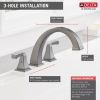 DELTA Dryden Roman Tub Trim — Stainless