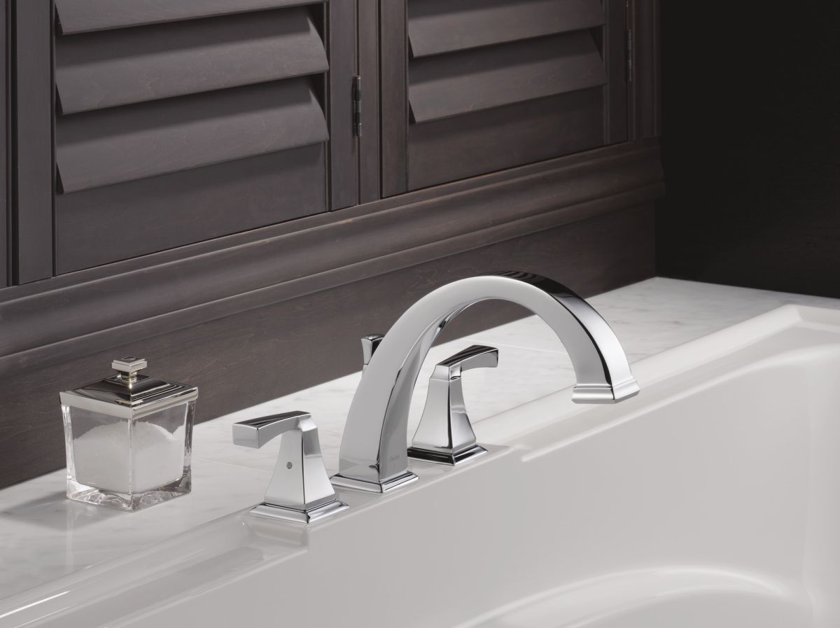 DELTA Dryden Roman Tub Trim — Chrome