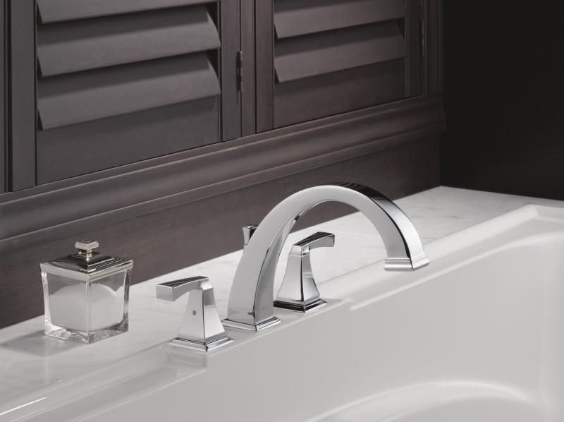DELTA Dryden Roman Tub Trim — Chrome