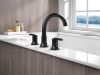 DELTA Trinsic Roman Tub Trim — Matte Black