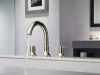 DELTA Trinsic Roman Tub Faucet Trim — Polished Nickel