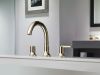 DELTA Trinsic Roman Tub Faucet Trim — Polished Nickel