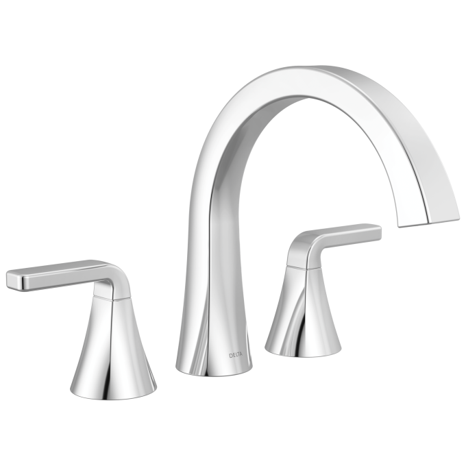 DELTA Lineax Roman Tub Trim — Chrome