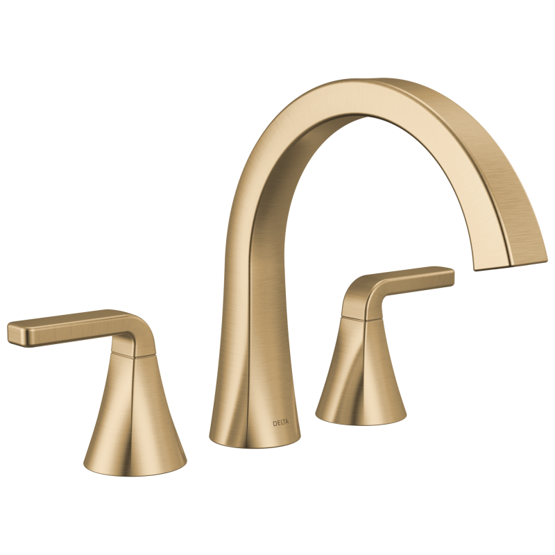 DELTA Lineax Roman Tub Trim — Champagne Bronze