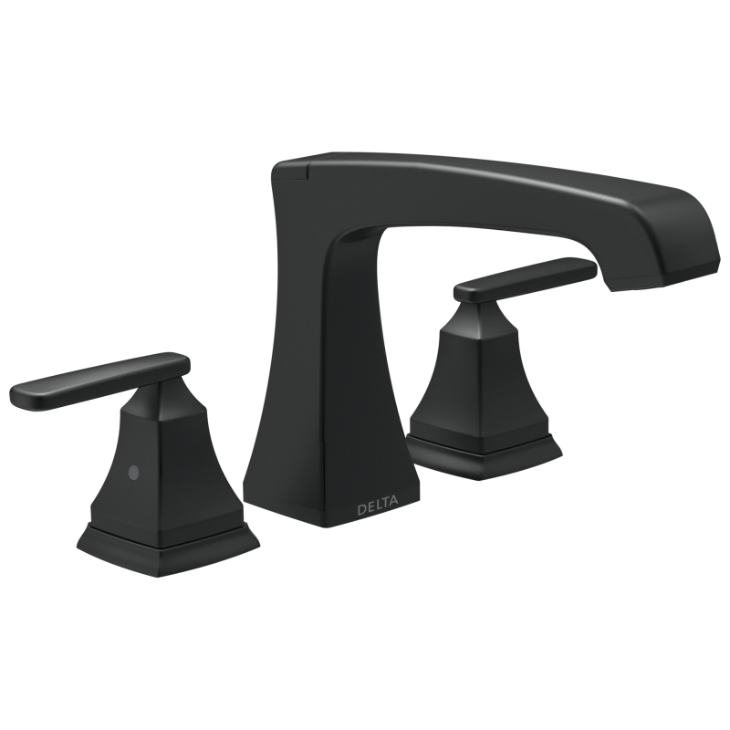 DELTA Ashlyn Roman Tub Trim — Matte Black