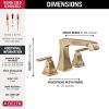 DELTA Ashlyn Roman Tub Trim — Champagne Bronze