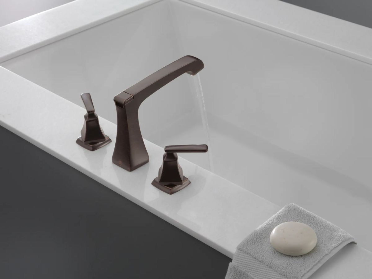 DELTA Ashlyn Roman Tub Trim — Venetian Bronze