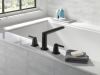 DELTA Galeon 3-Hole Roman Tub Trim — Matte Black