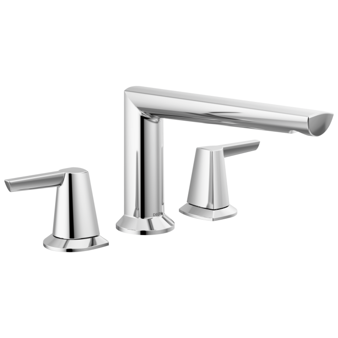 DELTA Galeon 3-Hole Roman Tub Trim — Lumicoat® Chrome