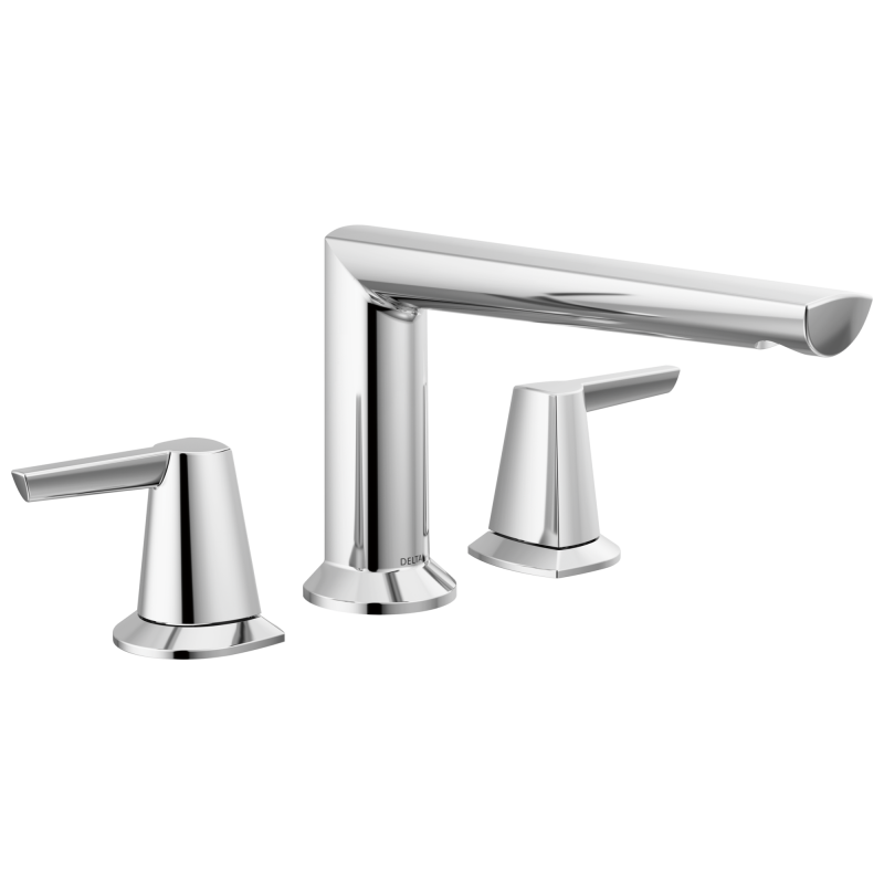 DELTA Galeon 3-Hole Roman Tub Trim — Lumicoat® Chrome