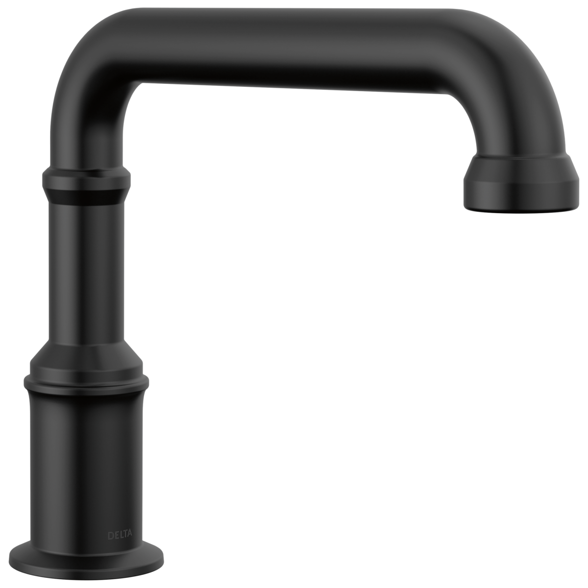 DELTA Broderick Roman Tub Trim - Less Handles — Matte Black