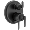 DELTA Bonacci 17 Series 3-Setting Integrated Diverter Trim — Matte Black