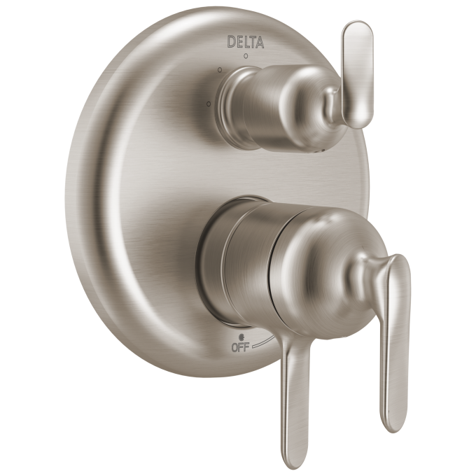 DELTA Bonacci 17 Series 3-Setting Integrated Diverter Trim — Lumicoat® Stainless