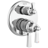 DELTA Dorval Traditional 2-Handle Monitor 17 Series Valve Trim with 3 Setting Diverter — Chrome