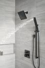 DELTA Universal Showering Components H2OKINETIC Hand Shower 1.75 GPM w/Slide Bar 4S — Matte Black