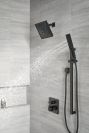 DELTA Universal Showering Components H2OKINETIC Hand Shower 1.75 GPM w/Slide Bar 4S — Matte Black
