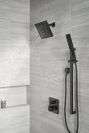 DELTA Universal Showering Components H2OKINETIC Hand Shower 1.75 GPM w/Slide Bar 4S — Matte Black