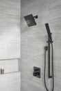 DELTA Universal Showering Components H2OKINETIC Hand Shower 1.75 GPM w/Slide Bar 4S — Matte Black