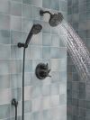 DELTA Universal Showering Components 3-Setting Wall Mount Handshower — Matte Black