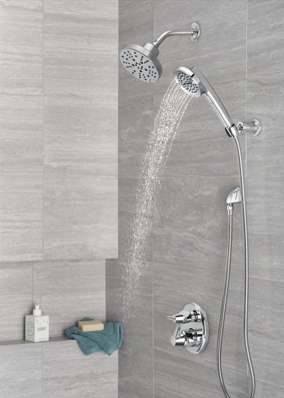 DELTA Universal Showering Components Wall Elbow for Hand Shower — Lumicoat® Chrome