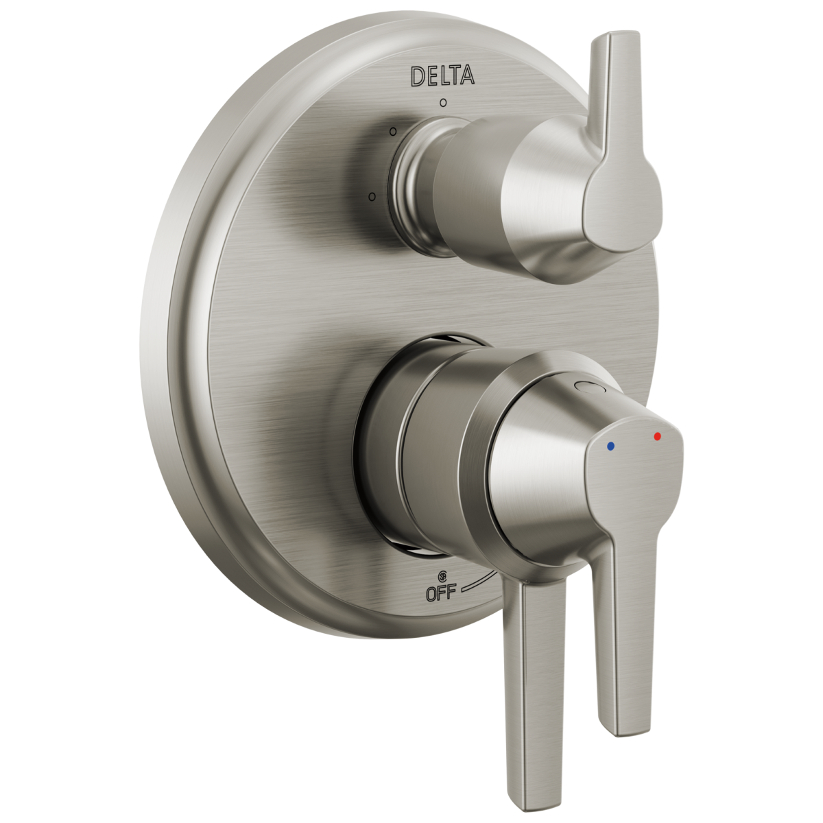 DELTA Galeon 17S Integrated Diverter Trim - 3 Setting — Lumicoat® Stainless
