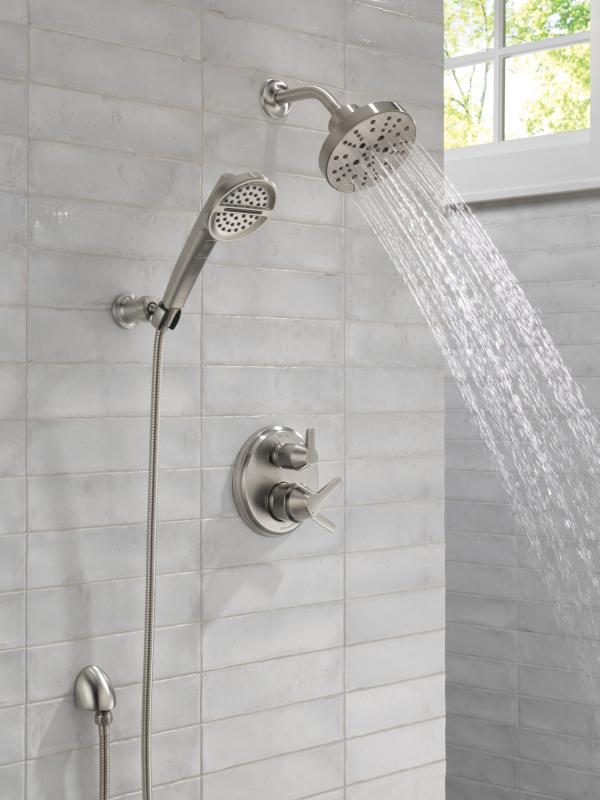 DELTA Galeon 17S Integrated Diverter Trim - 3 Setting — Lumicoat® Stainless