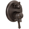 DELTA Cassidy Traditional 2-Handle Monitor 17 Series Valve Trim with 3-Setting Integrated Diverter — Venetian Bronze