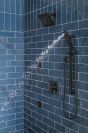 DELTA Universal Showering Components H2OKINETIC Hand Shower 1.75 GPM w/Slide Bar 4S — Matte Black