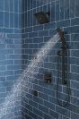 DELTA Universal Showering Components H2OKINETIC Hand Shower 1.75 GPM w/Slide Bar 4S — Matte Black