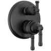 DELTA Broderick 17 Series Integrated Diverter Trim 6-Setting — Matte Black