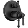 DELTA Broderick 17T Series Integrated Diverter Trim 3-Setting — Matte Black