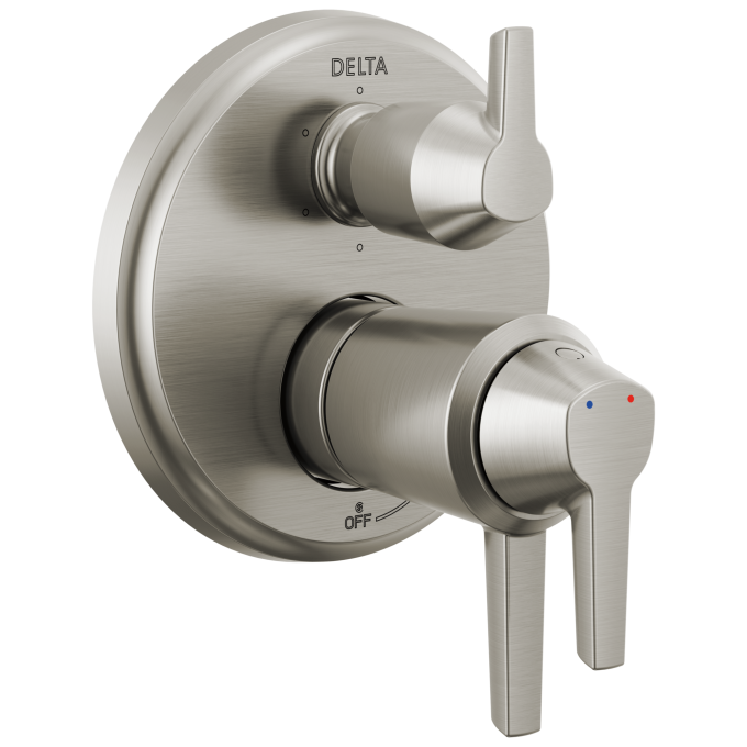 DELTA Galeon 17T S Integrated Diverter Trim-6 Setting — Lumicoat® Stainless