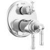 DELTA Broderick 17T Series Integrated Diverter Trim 6-Setting — Lumicoat® Chrome