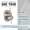 DELTA Modern Monitor 14 Series Shower with Raincan & Hand Shower — Spotshield Brushed Nickel