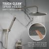 DELTA Modern Monitor 14 Series Shower with Raincan & Hand Shower — Spotshield Brushed Nickel