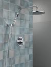 DELTA Modern Monitor 14 Series Shower with Raincan & Hand Shower — Chrome