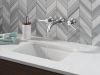 DELTA Trinsic Lever Handle -Wall Mount Lav — Chrome