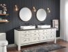 DELTA Trinsic 24" Double Towel Bar — Matte Black