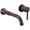DELTA Trinsic Single Handle Wall Mount Bathroom Faucet Trim — Venetian Bronze