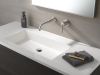 DELTA Trinsic Single Handle Wall Mount Bathroom Faucet Trim — Stainless