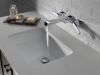 DELTA Ara Two Handle Wall Mount Bathroom Faucet Trim — Chrome