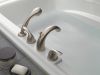 DELTA Classic Roman Tub with Hand Shower Trim — Stainless