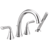 DELTA Kayra Roman Tub Trim with Hand Shower — Chrome