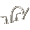 DELTA Kayra Roman Tub Trim with Hand Shower — Stainless