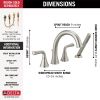 DELTA Kayra Roman Tub Trim with Hand Shower — Stainless