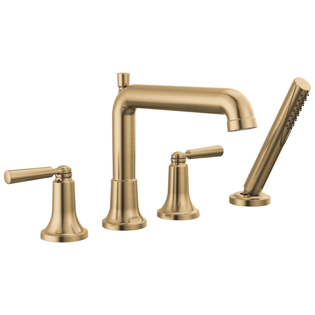 DELTA Saylor Roman Tub Trim with Hand Shower — Champagne Bronze
