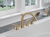 DELTA Lahara Roman Tub with Handshower Trim — Champagne Bronze