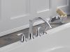 DELTA Lahara Roman Tub with Handshower Trim — Chrome